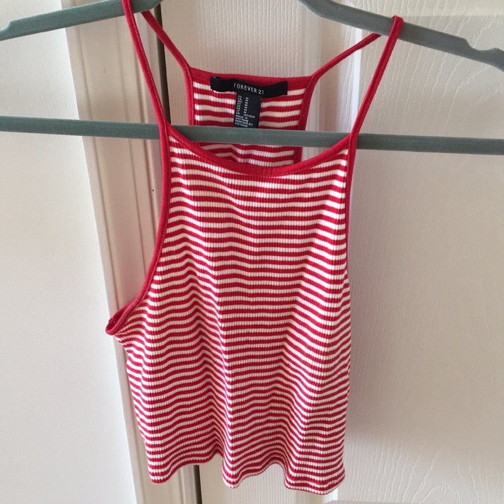 Striped Crop Top